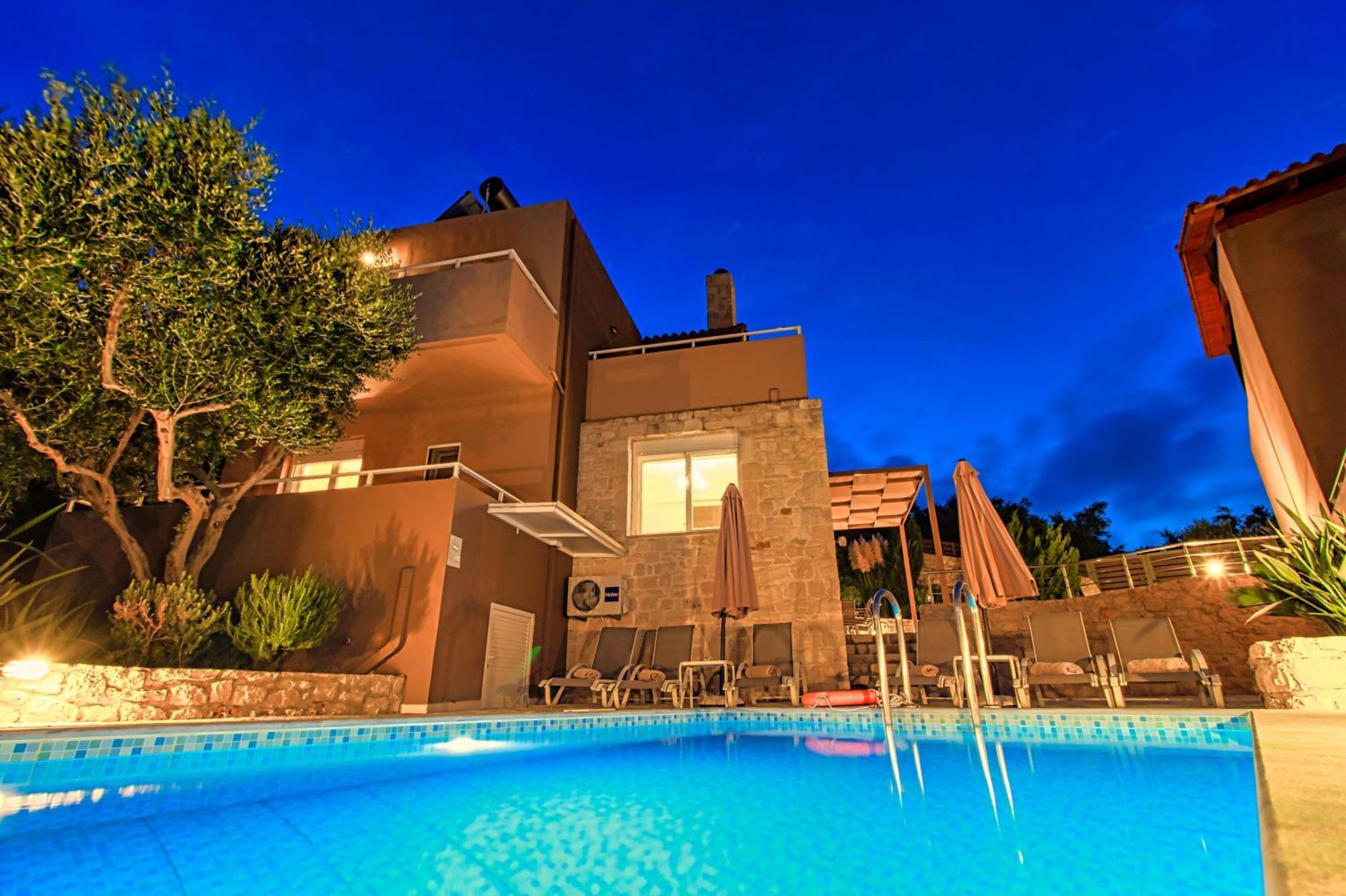 Theo Villas With Sea View Marathokefála Dış mekan fotoğraf