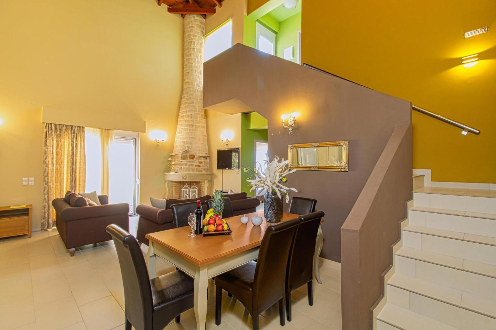 Theo Villas With Sea View Marathokefála Oda fotoğraf