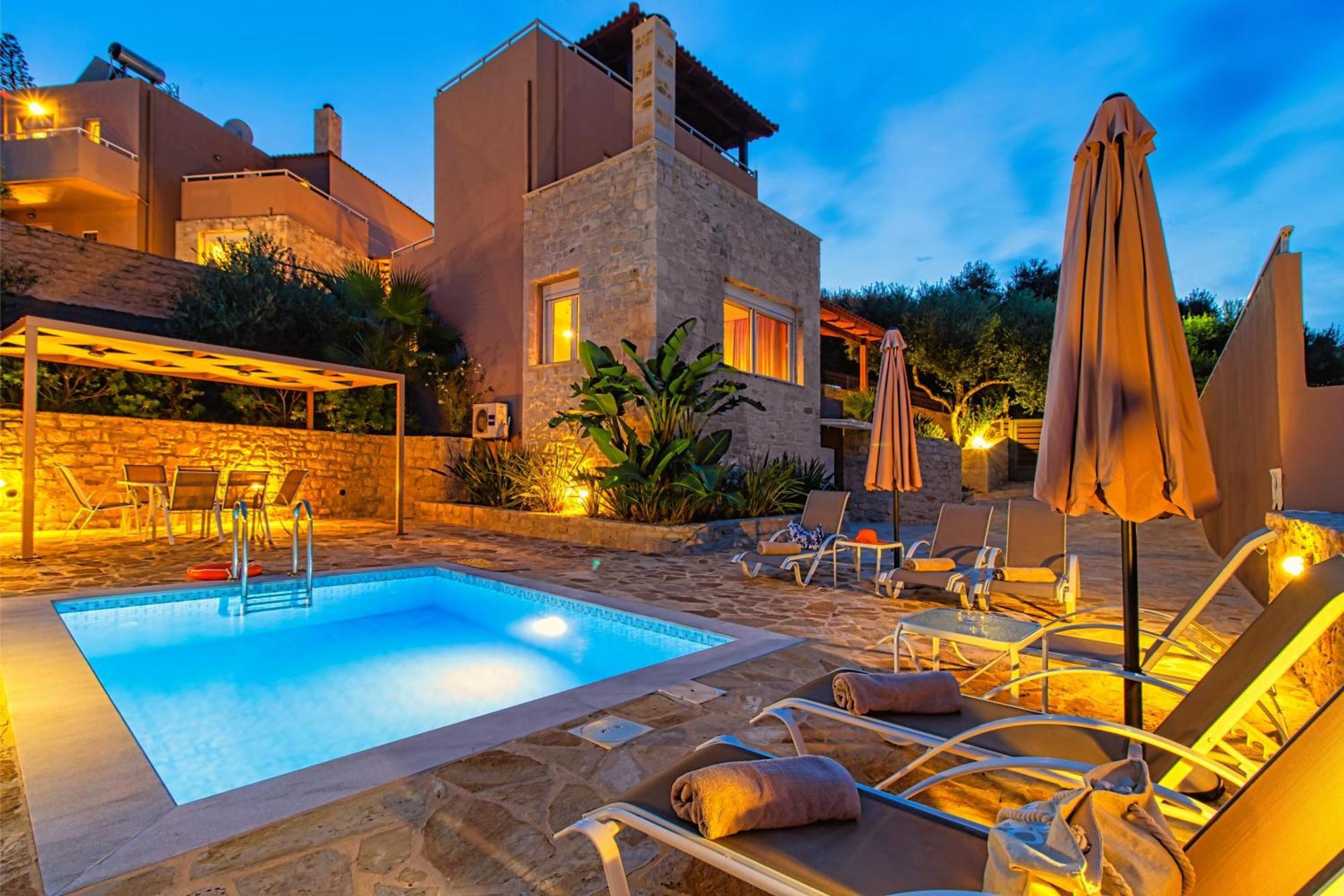 Theo Villas With Sea View Marathokefála Oda fotoğraf
