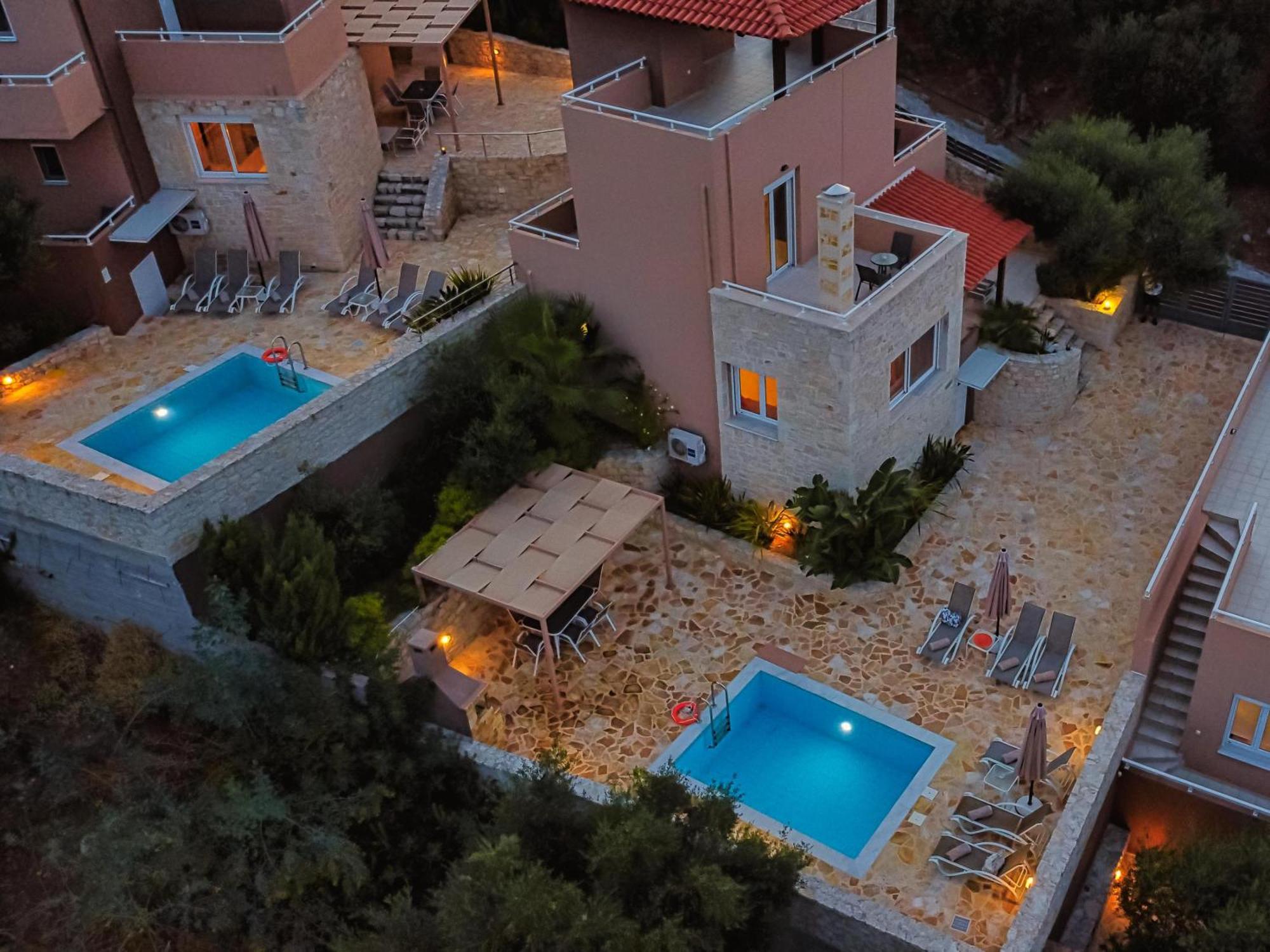 Theo Villas With Sea View Marathokefála Oda fotoğraf