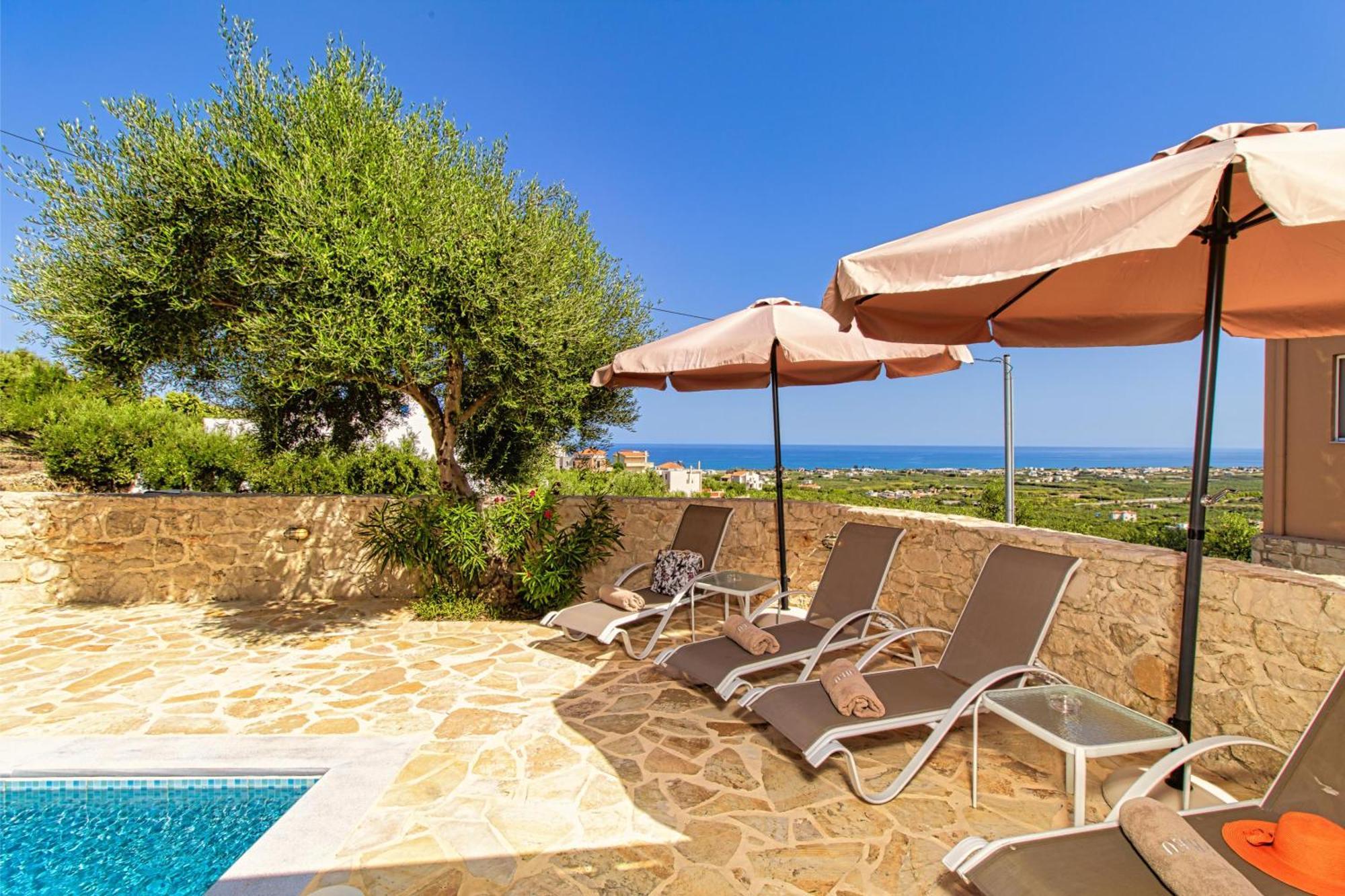 Theo Villas With Sea View Marathokefála Dış mekan fotoğraf