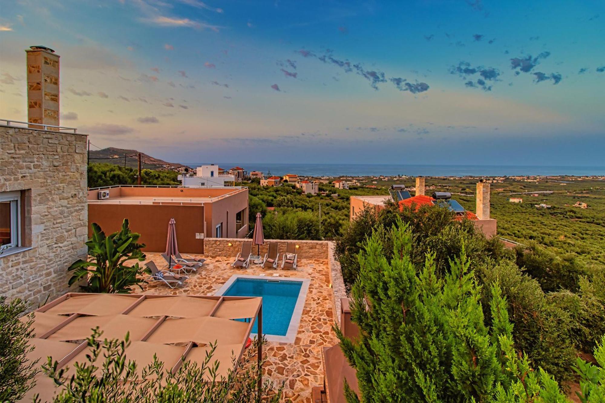 Theo Villas With Sea View Marathokefála Dış mekan fotoğraf