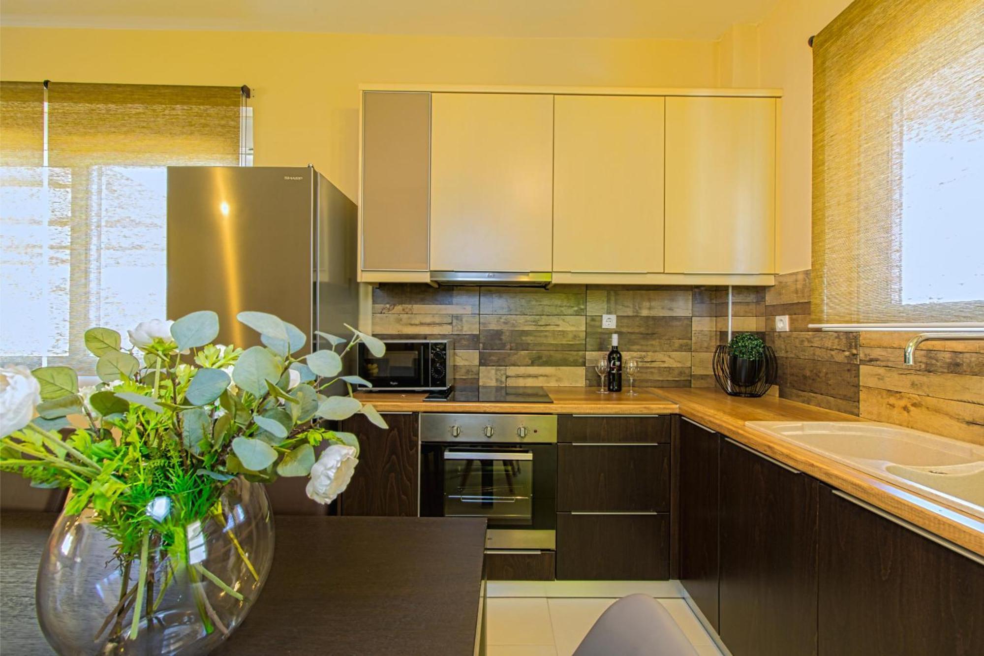 Theo Villas With Sea View Marathokefála Dış mekan fotoğraf