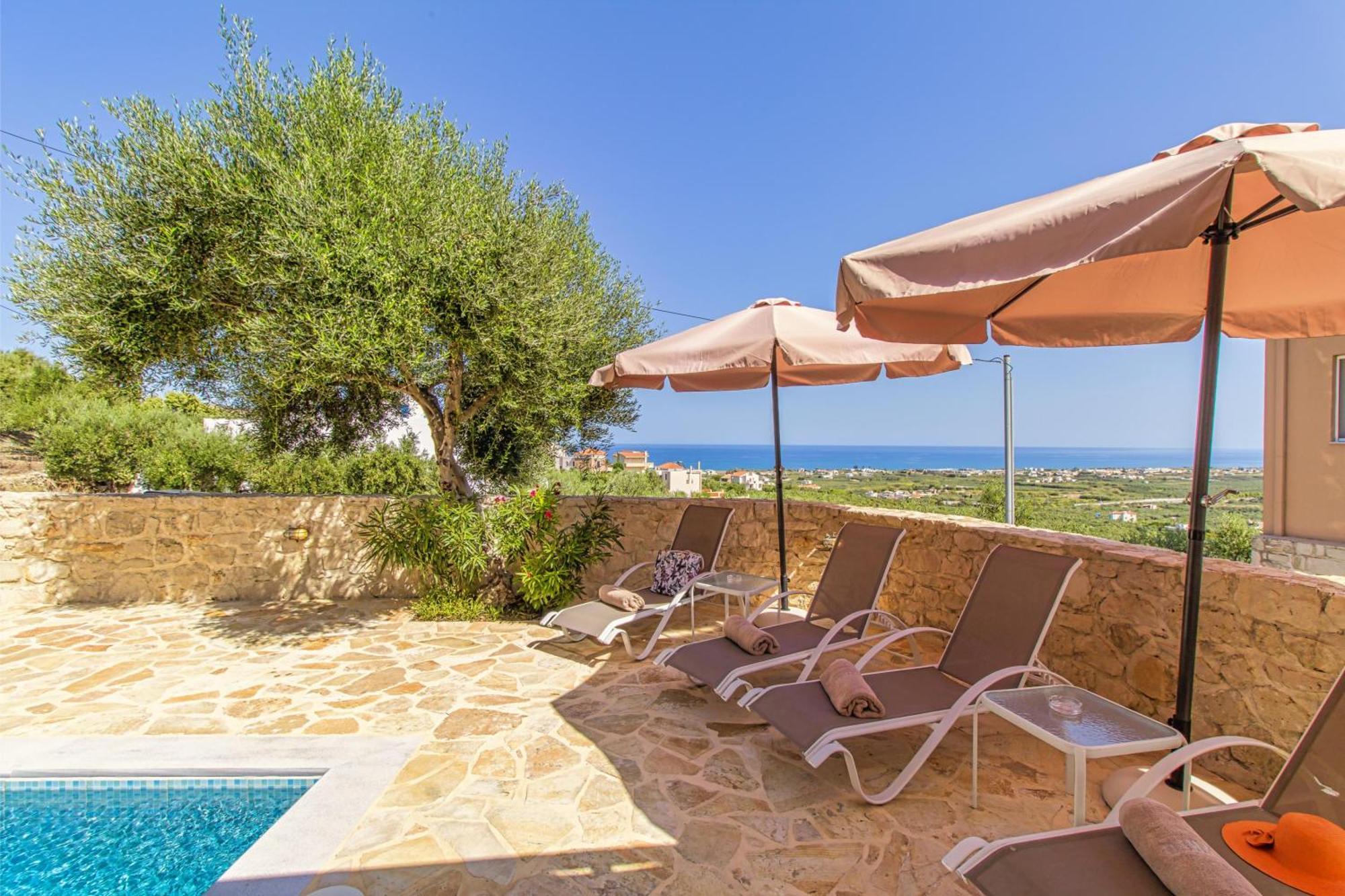 Theo Villas With Sea View Marathokefála Dış mekan fotoğraf