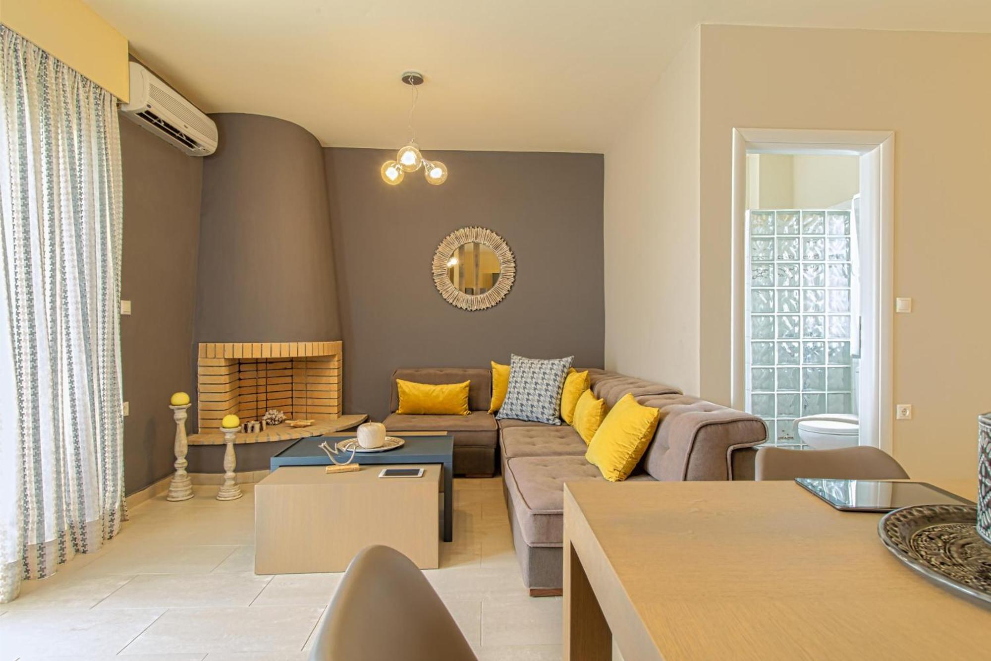 Theo Villas With Sea View Marathokefála Oda fotoğraf