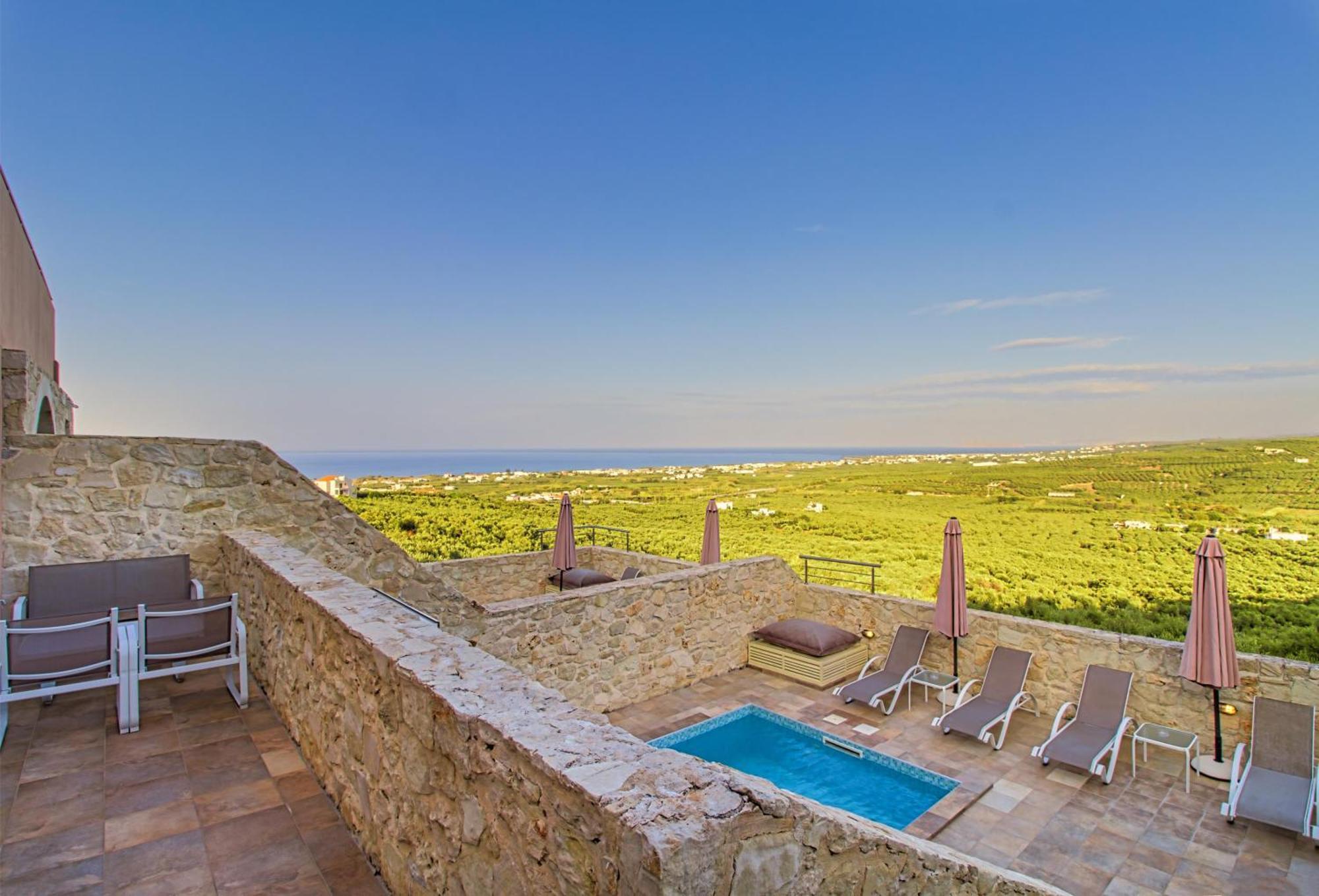 Theo Villas With Sea View Marathokefála Dış mekan fotoğraf
