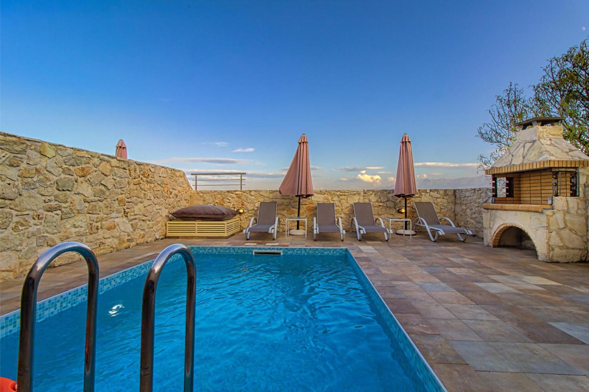 Theo Villas With Sea View Marathokefála Dış mekan fotoğraf