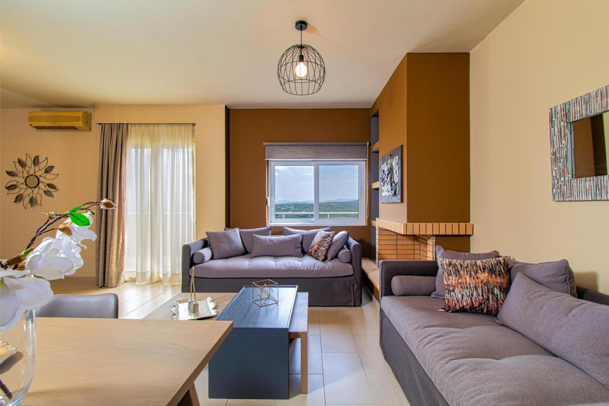 Theo Villas With Sea View Marathokefála Oda fotoğraf