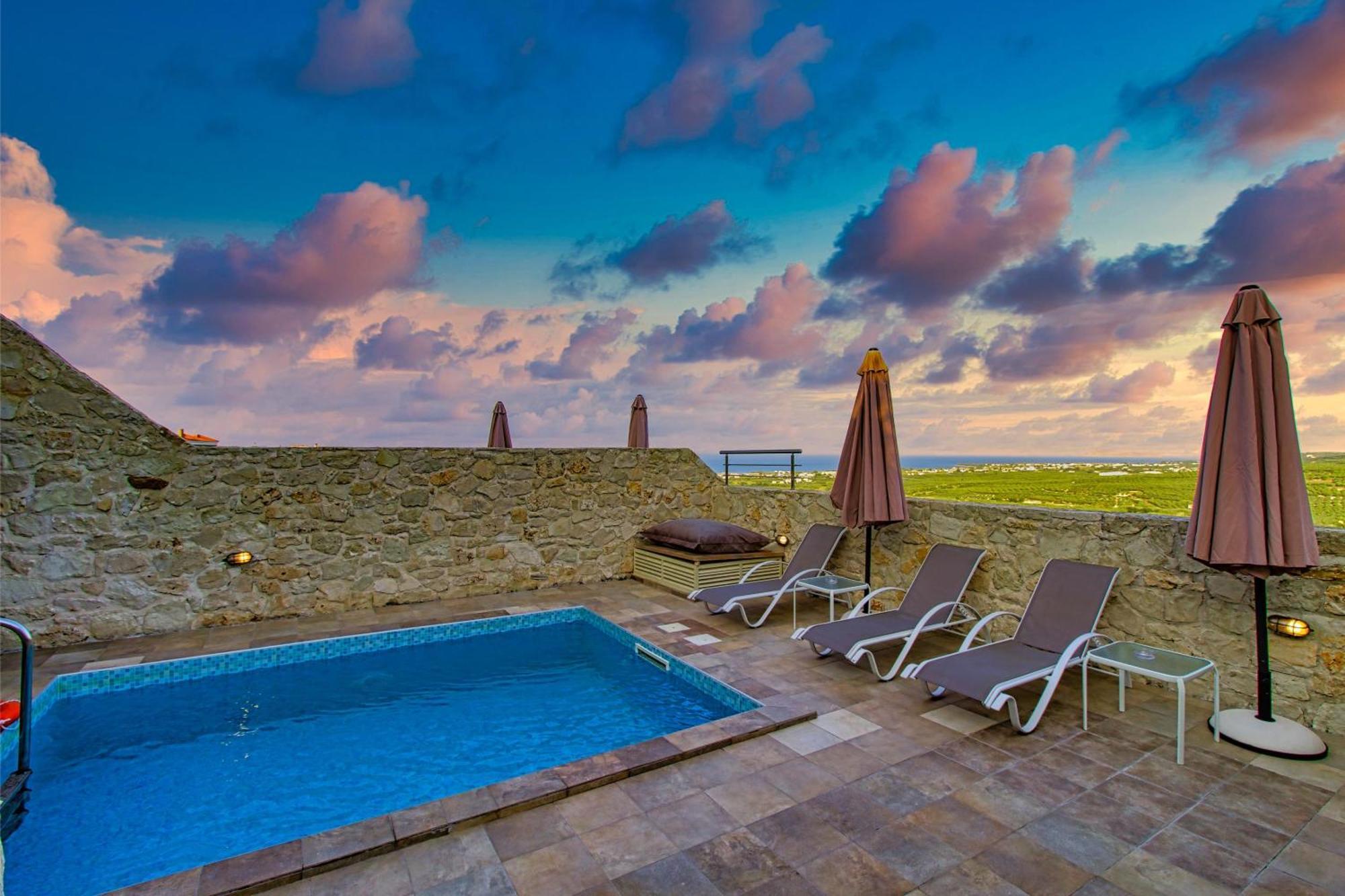 Theo Villas With Sea View Marathokefála Dış mekan fotoğraf