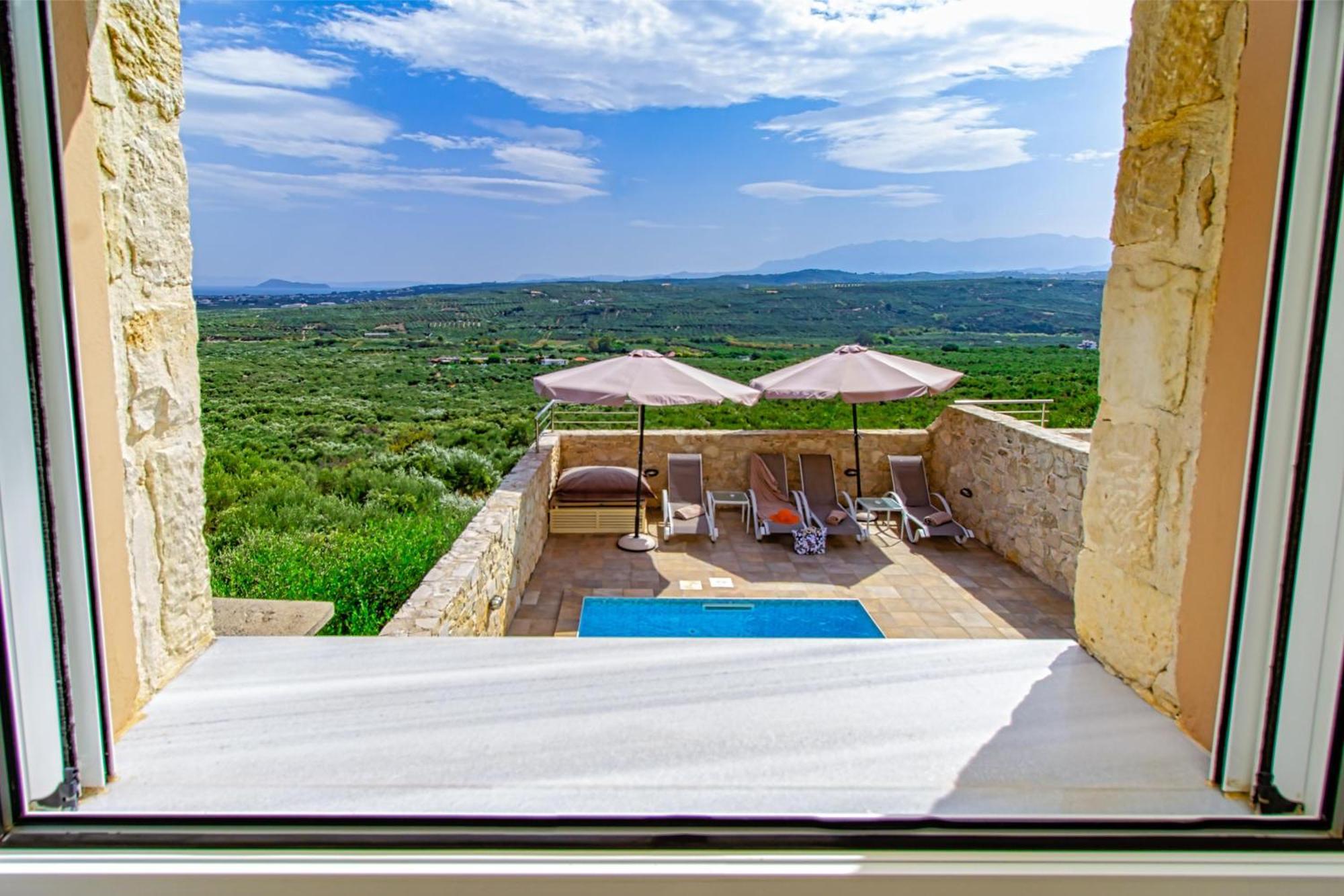 Theo Villas With Sea View Marathokefála Dış mekan fotoğraf